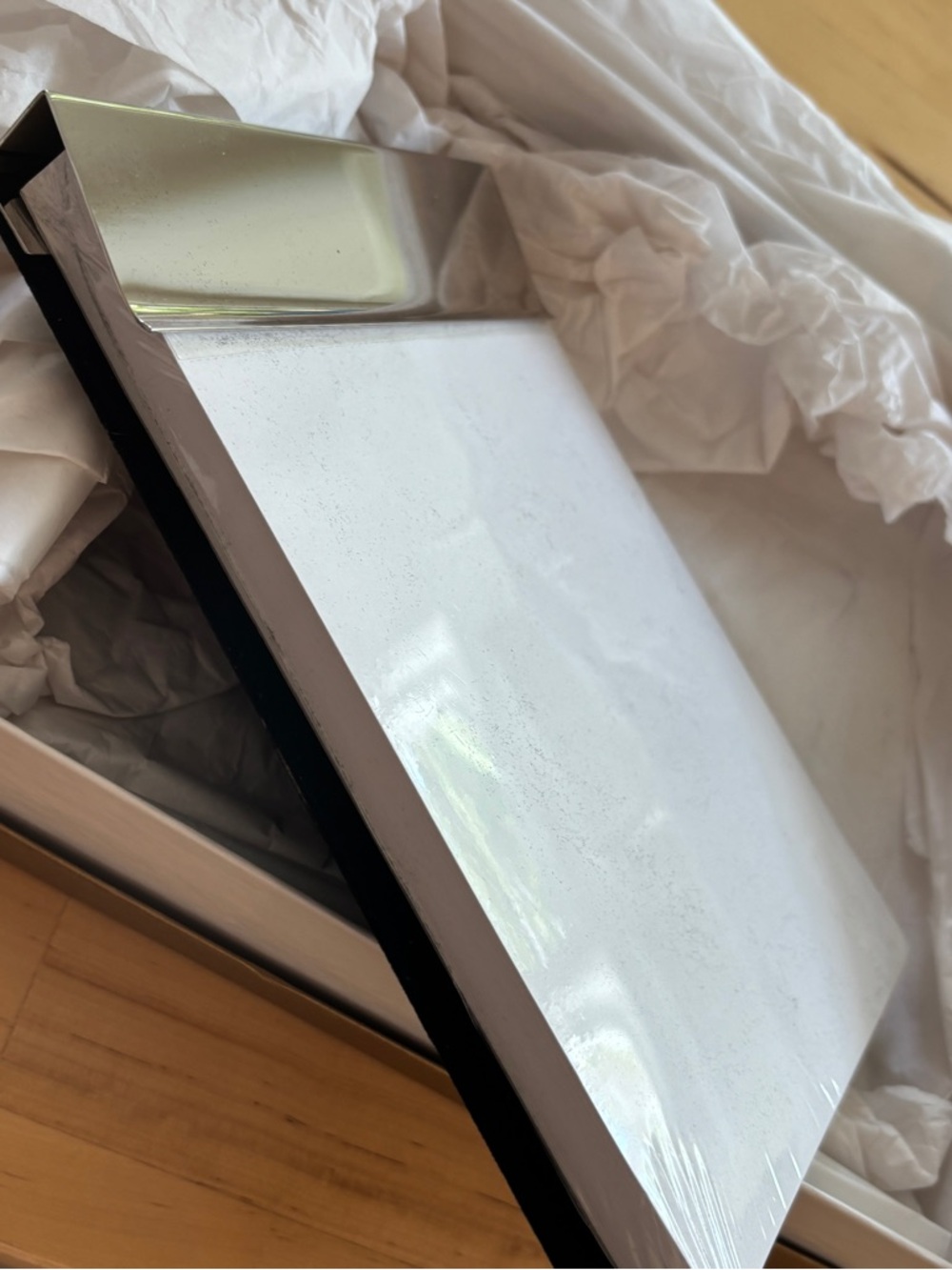 Gump’s silver desk pad - Picture 2 of 7